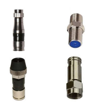 CONECTORES COMPRESION COAXIAL